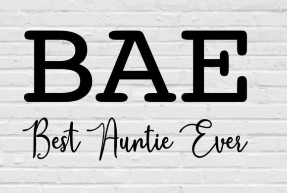 A Professional Review of the BAE Best Auntie Ever Design