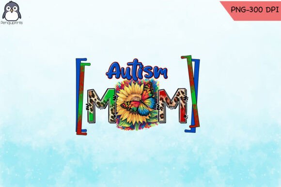 An Embroidered Sunflower for Autism Awareness
