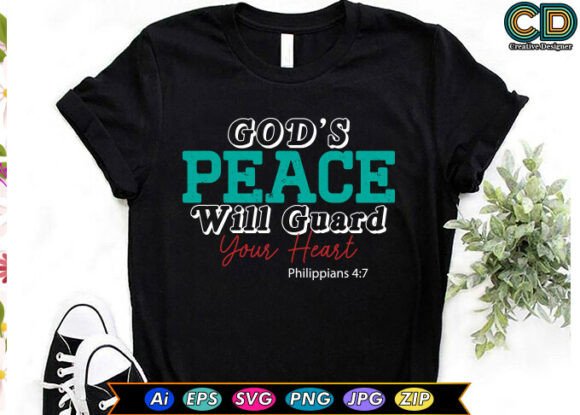 An Embroidery Designer's Review of 'God's Peace Will Guard Your Heart'