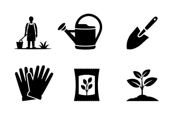 Gardening Horticulture Icon Set EPS: A Stitcher's Review