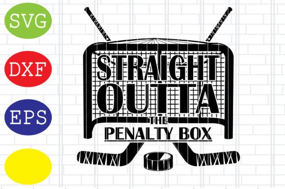 Straight Outta the Penalty Box Hockey Embroidery Review
